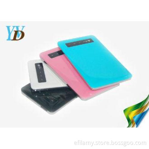 Ultra-thin Card 4300mAh Mobile Portable Power Bank With Mic